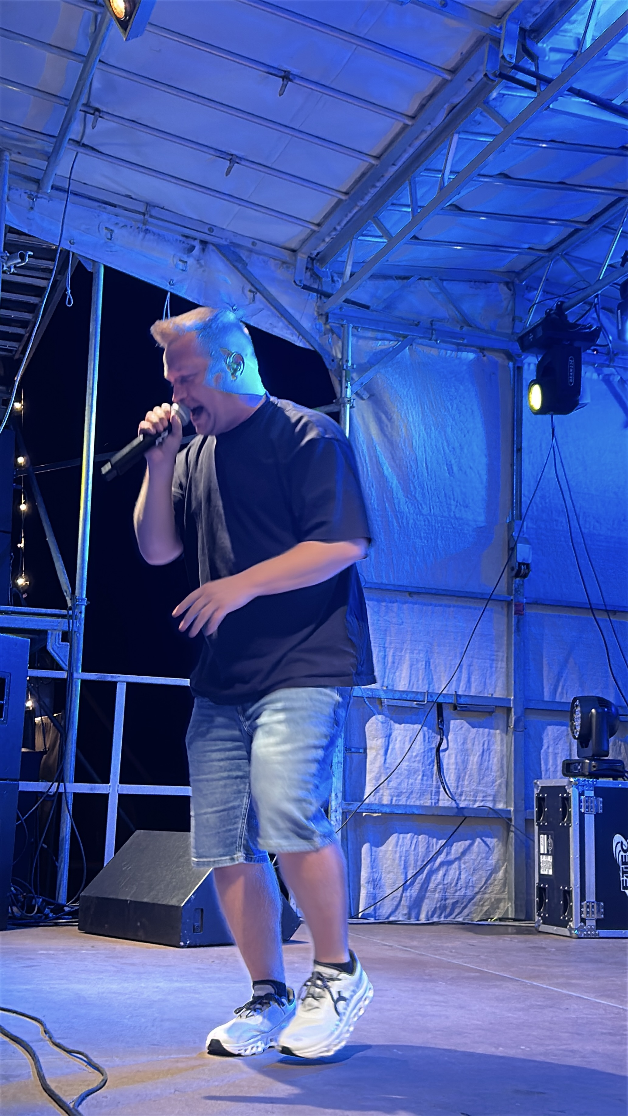 Schürze beim Brenkenhagen Open Air