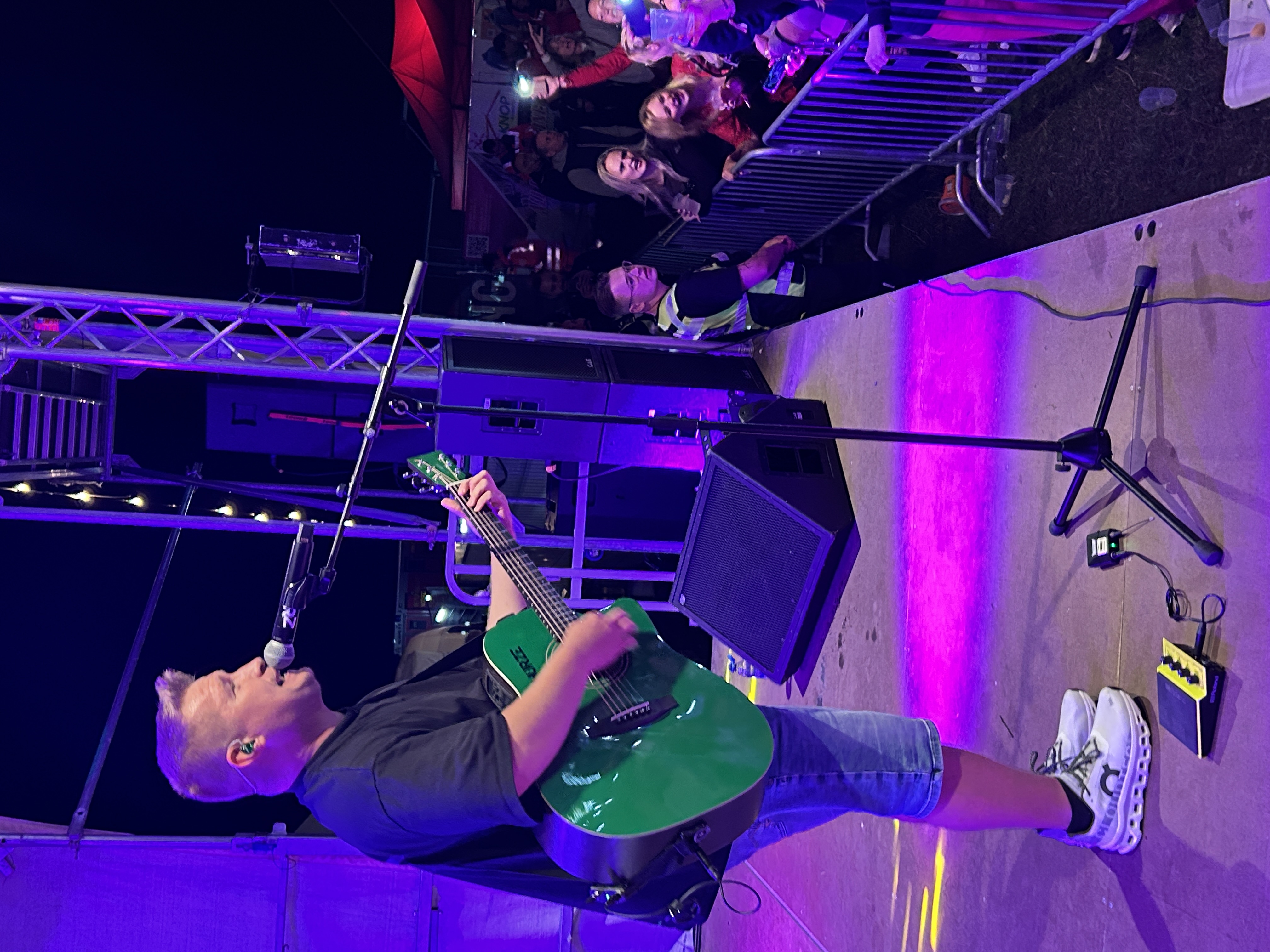 Schürze beim Brenkenhagen Open Air