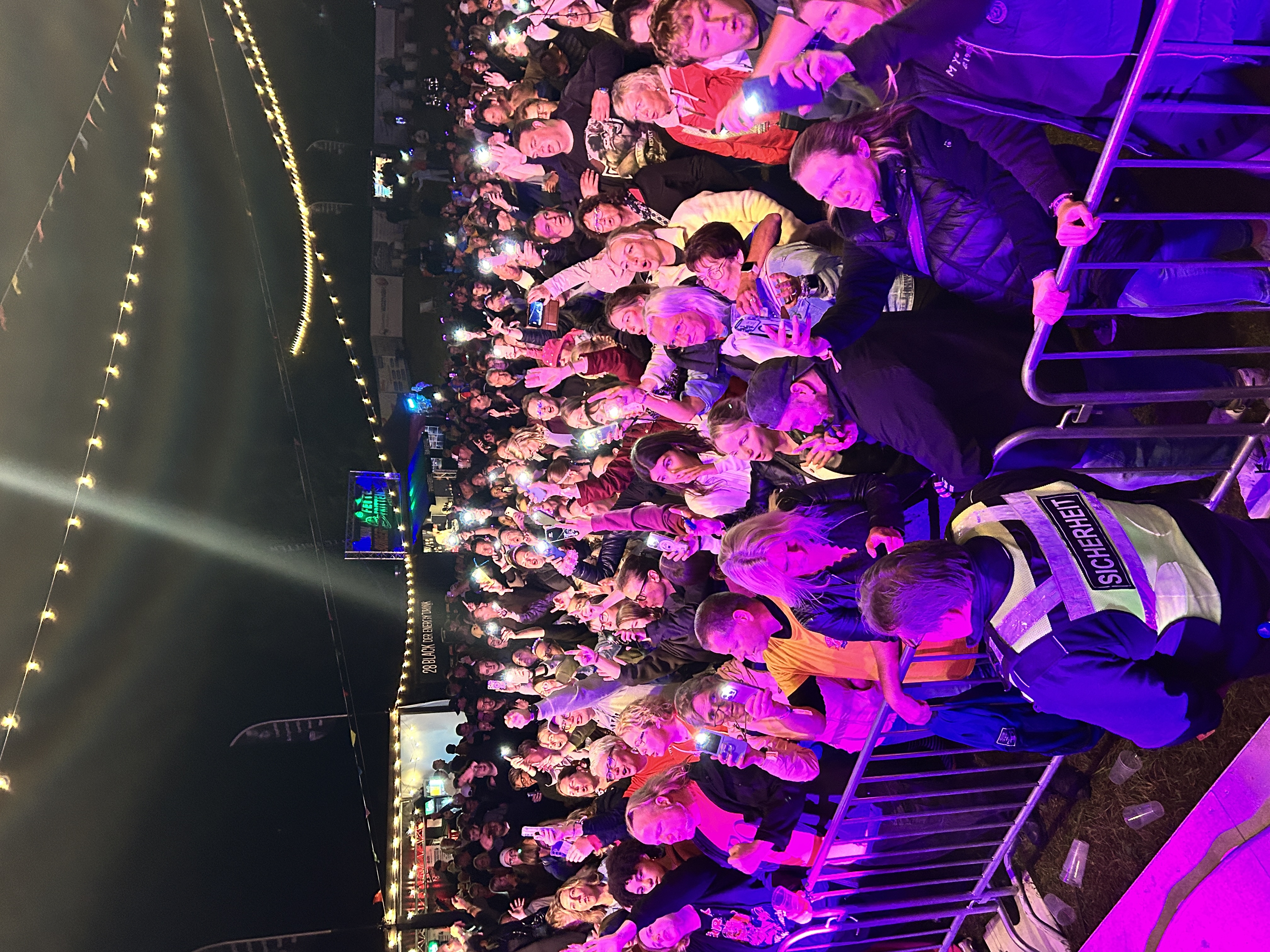 Schürze beim Brenkenhagen Open Air