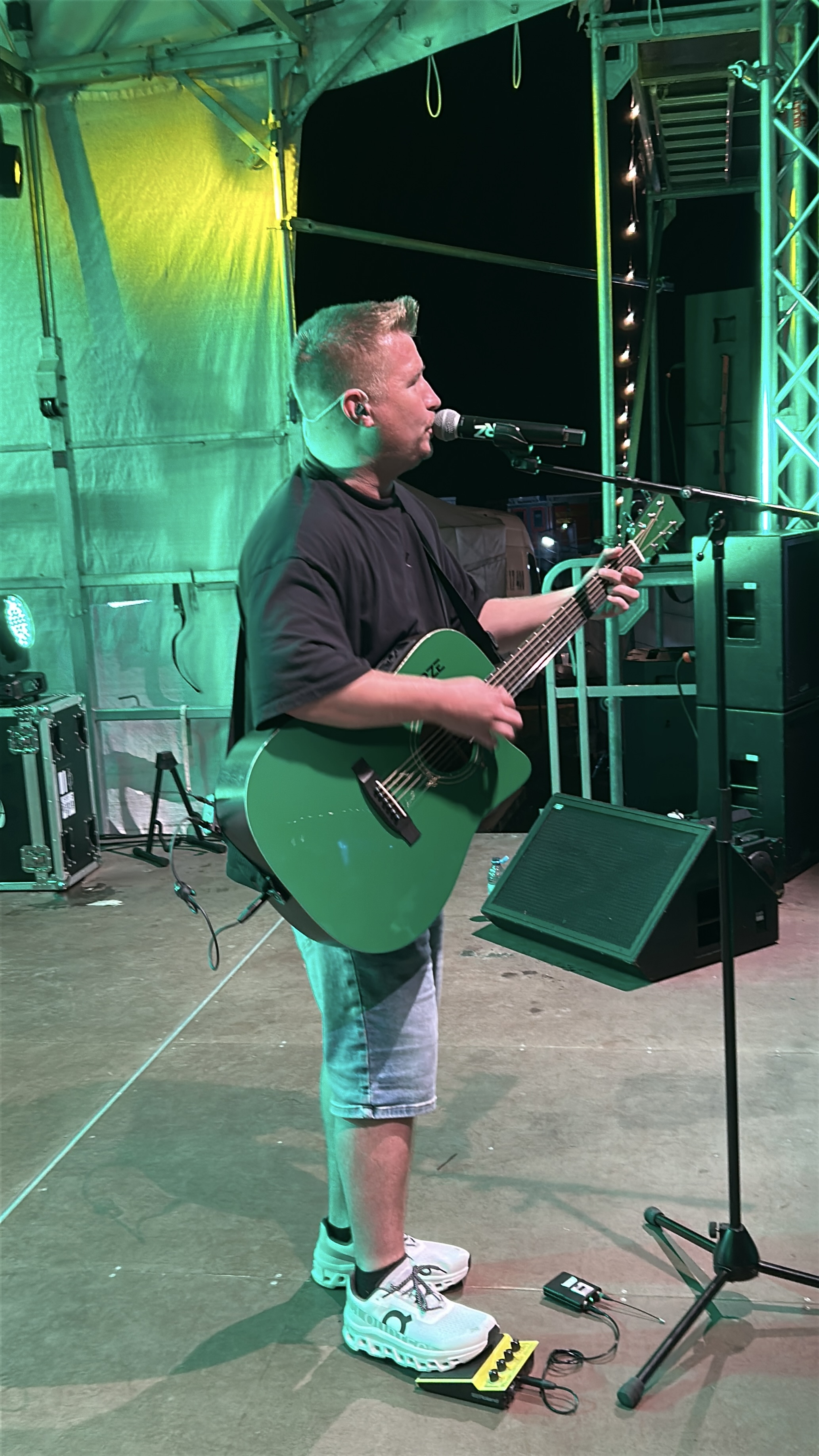 Schürze beim Brenkenhagen Open Air