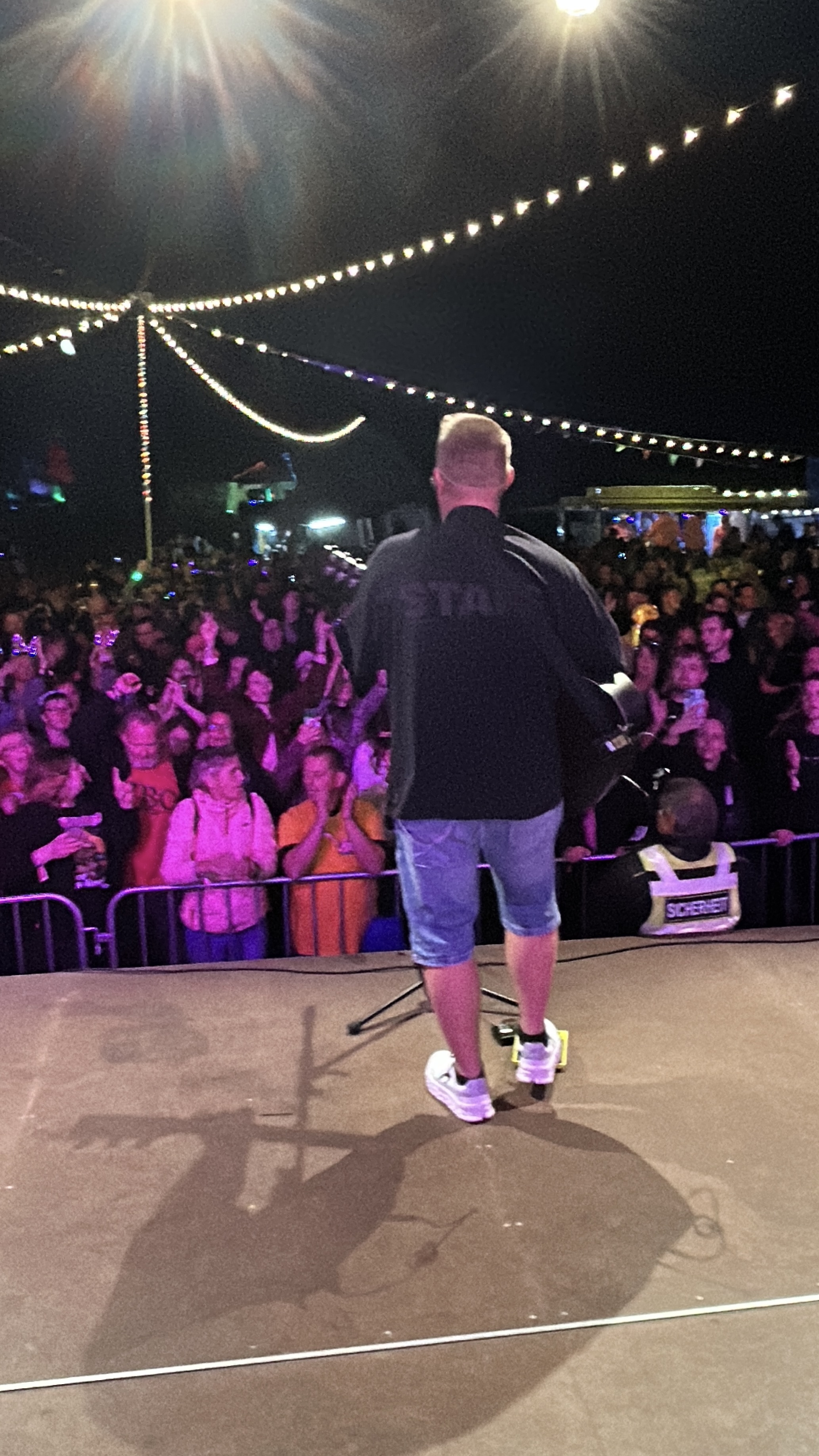 Schürze beim Brenkenhagen Open Air