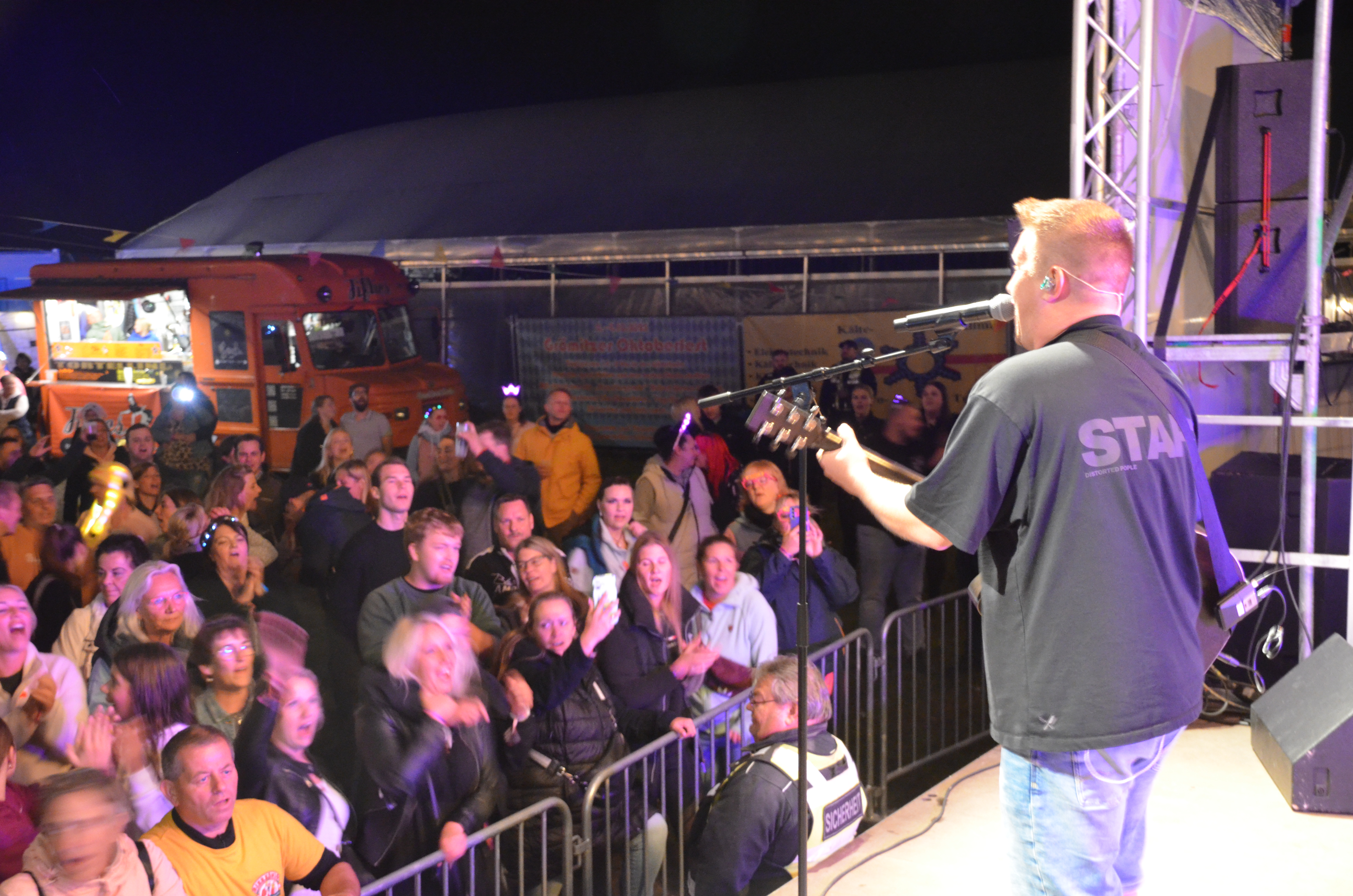 Schürze beim Brenkenhagen Open Air