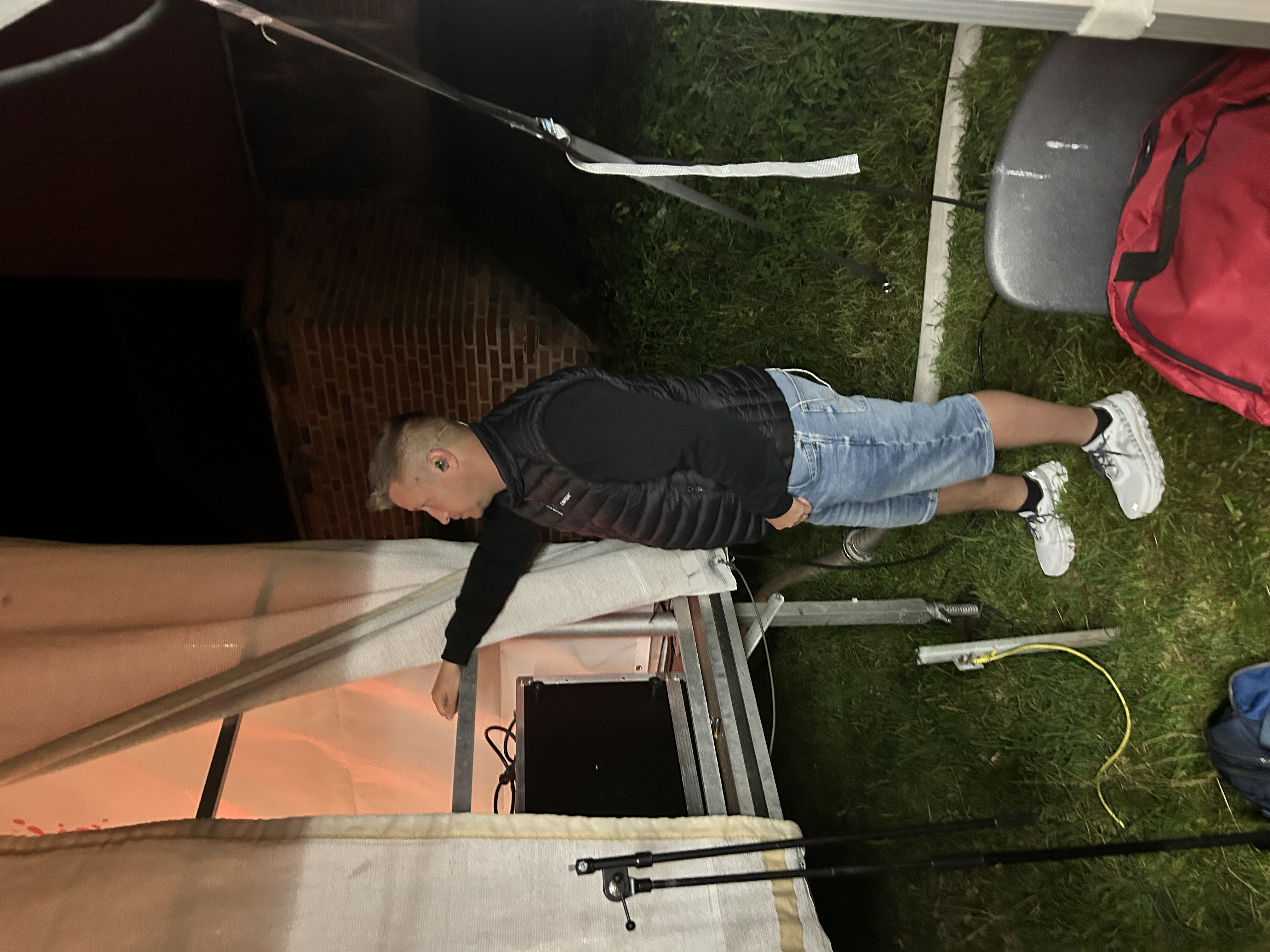 Schürze beim Brenkenhagen Open Air