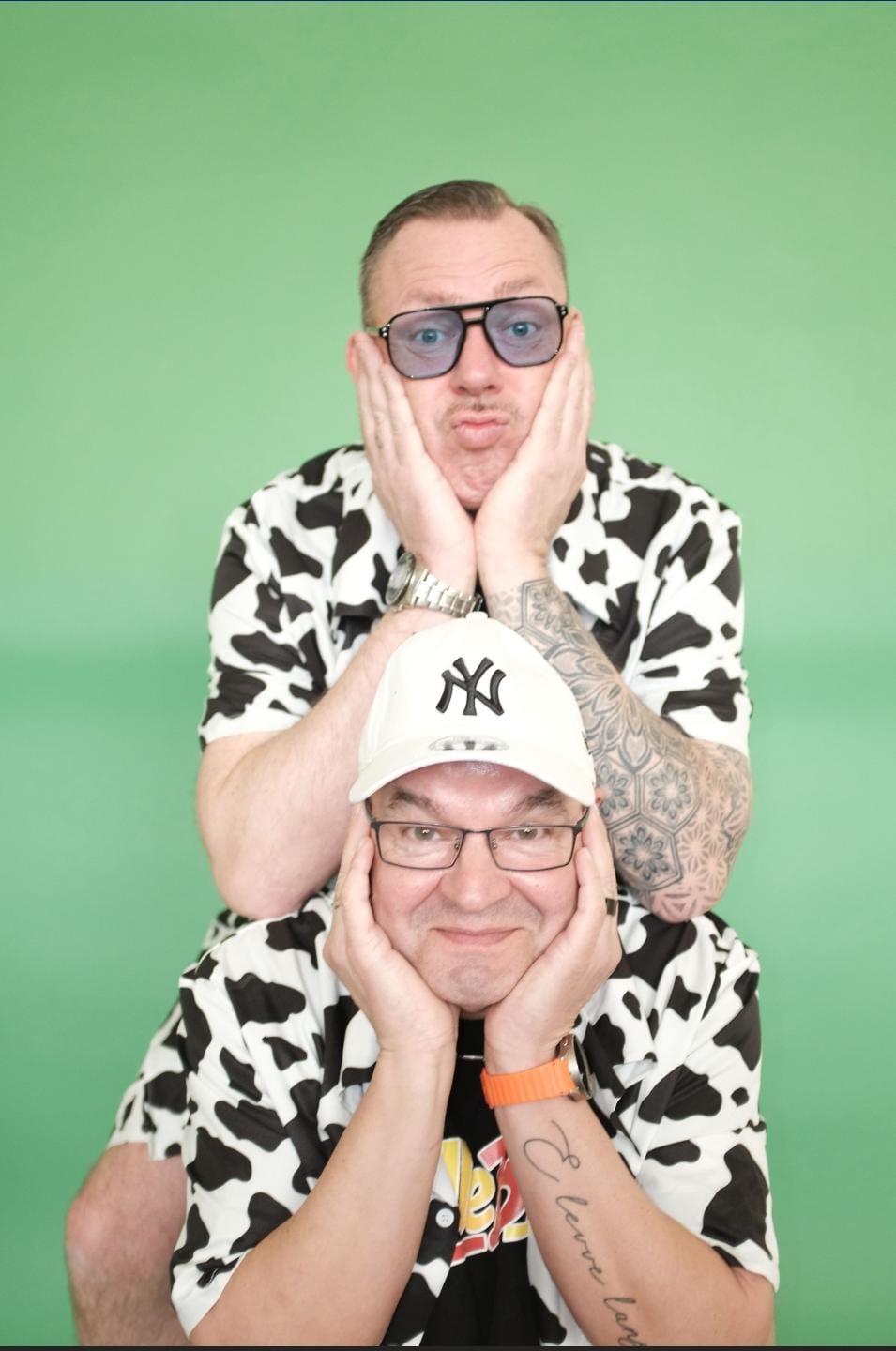 Malle Bros live auf der Bühne