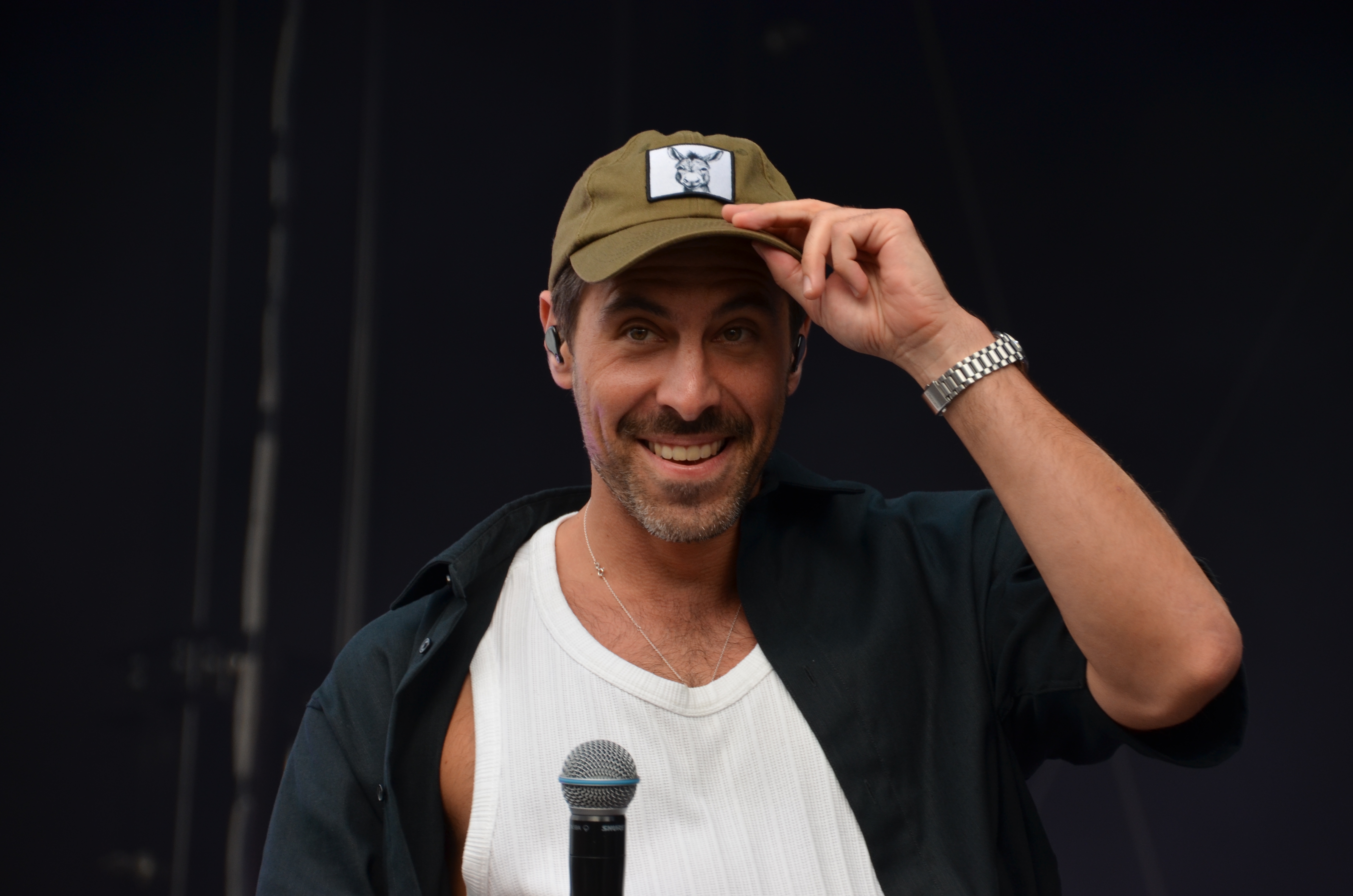 Max Giesinger live beim Open Air in Aurich-Tannenhausen