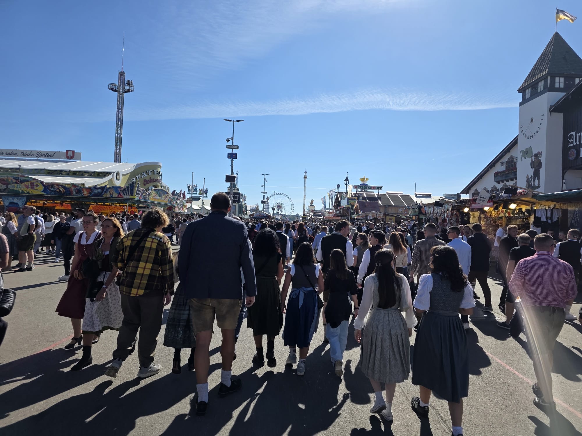 Besuch auf dem Münchner Oktoberfest 2026