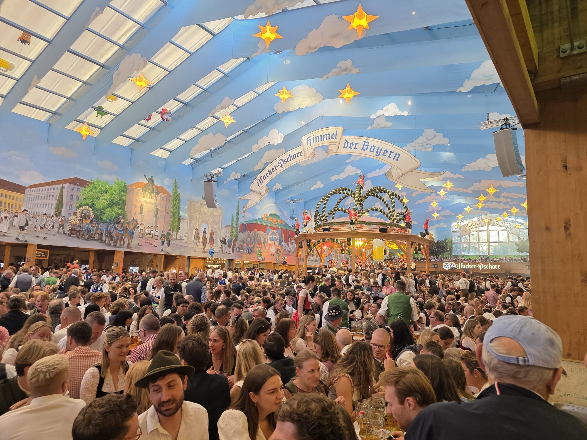 Eindrücke vom Besuch auf dem Oktoberfest in München